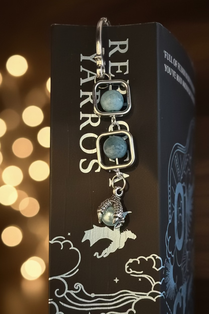 Hand made Dragon Claw Beaded Bookmark