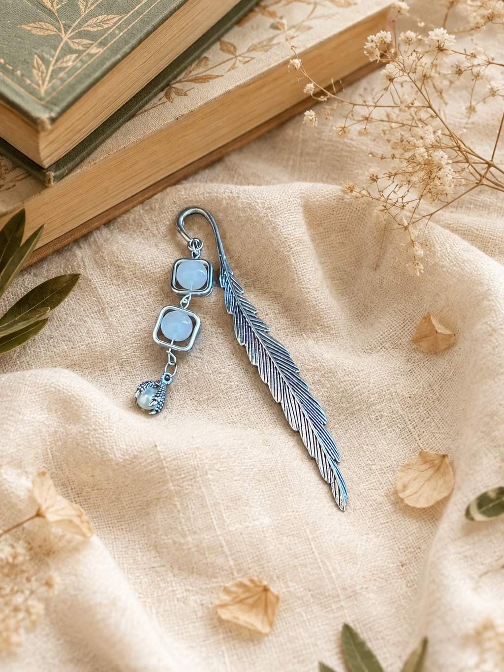 Hand made Dragon Claw Beaded Bookmark